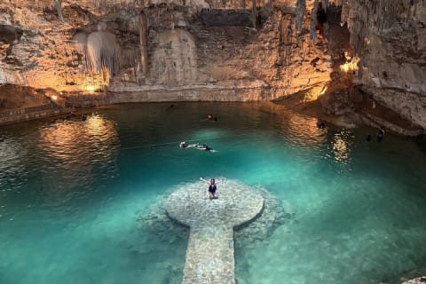 Tour Valladolid, Cenote Suytun and Cenote Oxman from Mérida — photo 1