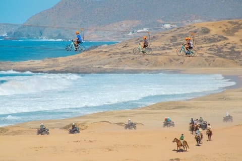 Balade à dos de chameau sur la plage et Sky Bike à Cabo — photo 8