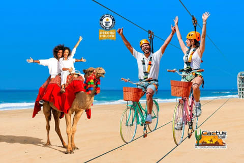 Balade à dos de chameau sur la plage et Sky Bike à Cabo — photo 2