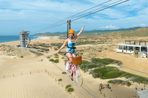 Balade à dos de chameau sur la plage et Sky Bike à Cabo — photo 3