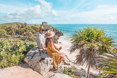 Tulum Day Trip: Pyramids + Reef Snorkel & Cenote Swim — photo 1