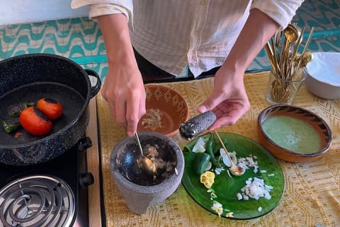 Cours de cuisine : tortillas faites main, salsas et picaditas — photo 13