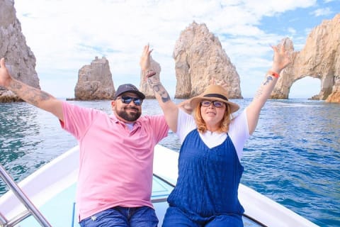 Paseo en bote con fondo de cristal por Cabo San Lucas hasta el famoso Arco — photo 8