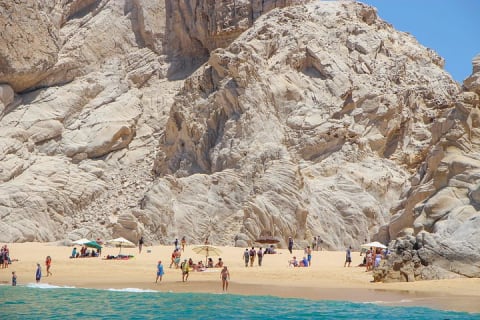 Paseo en bote con fondo de cristal por Cabo San Lucas hasta el famoso Arco — photo 14