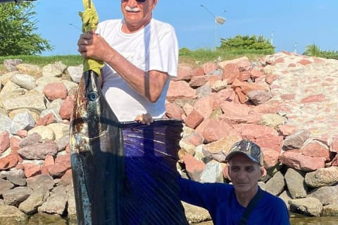 Aventura de pesca deportiva con snorkel — photo 13