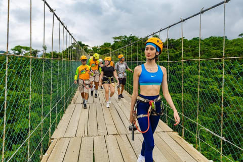 ¡La mejor tirolesa en el dosel de Puerto Vallarta + caminata por el puente Jorullo! — photo 5