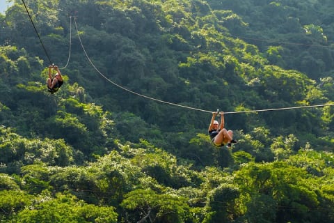 Combo ATV Jorullo Bridge + zip lines + mule ride — photo 6
