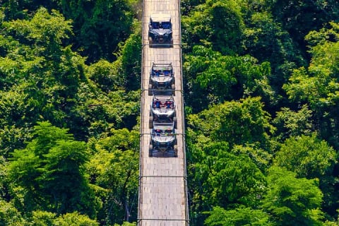 Combo RZR Zip Lines and Mule Ride Jorullo Route — photo 7