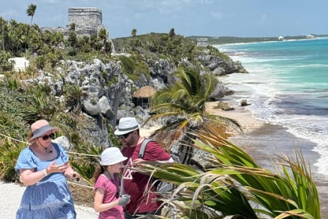 Private VW Beetle Tour Swim with Turtles, Visit Tulum Ruins&Town — photo 7