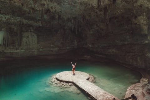 Chichen Itza with Cenote Suytun and Cenote Ikkil From Tulum — photo 12