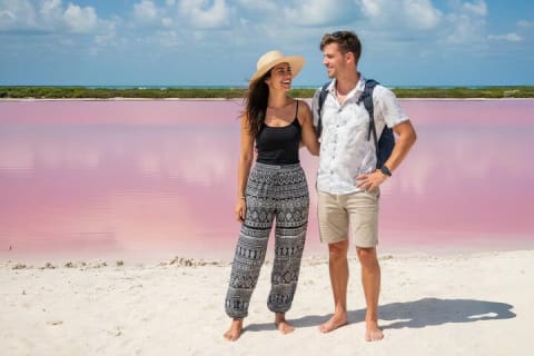Las Coloradas Pink Lake & Rio Lagartos Guided Tour + Entry Fees — photo 1