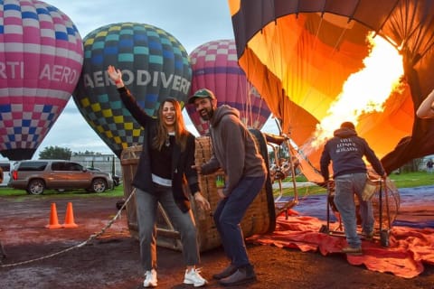 Teotihuacan balloon flight with cave breakfast and CDMX pickup — photo 9