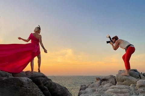 Experiencia de sesión de fotos con el vestido volador en Sayulita — photo 1