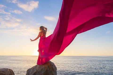 Experiencia de sesión de fotos con el vestido volador en Sayulita — photo 7