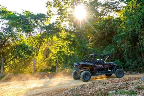 Cruza en RZR o ATV el puente colgante más largo + cascada — photo 5