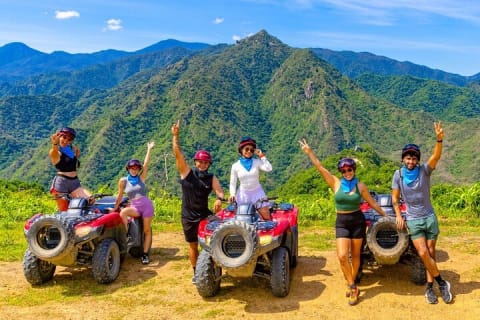 Cruza en RZR o ATV el puente colgante más largo + cascada — photo 9