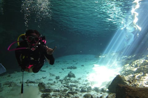 Tulum Cenote DOS OJOS Unforgettable Scuba Dive Tour — photo 1