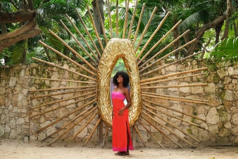 Tulum Photoshoot - Escultura Ven a la Luz and Beach Photographer — photo 1