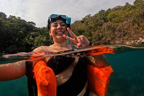 Aventure locale de snorkeling à Majahuitas et journée détente sur la plage — photo 10