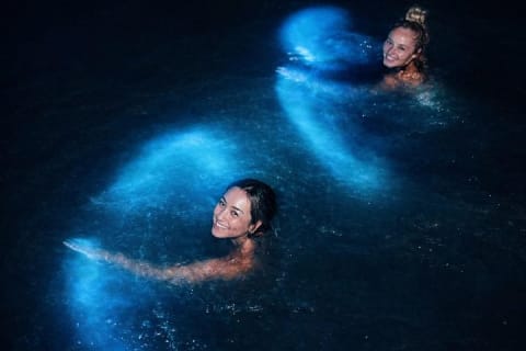 Sunset Boat Tour & Bioluminescence Adventure at Los Arcos Islands — photo 3