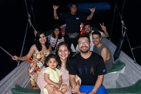 Sunset Boat Tour & Bioluminescence Adventure at Los Arcos Islands — photo 5
