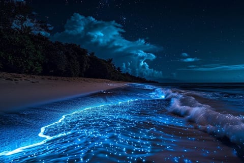 Sunset Boat Tour & Bioluminescence Adventure at Los Arcos Islands — photo 15