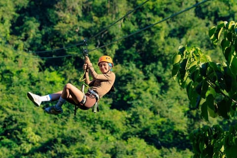 Full Zip Line Tour + Mules + Jorullo Bridge — photo 4