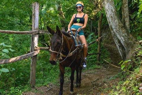 Full Zip Line Tour + Mules + Jorullo Bridge — photo 7