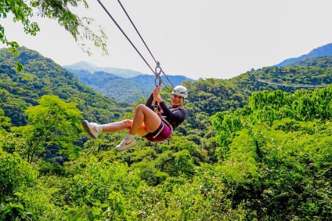 Full Zip Line Tour + Mules + Jorullo Bridge — photo 2
