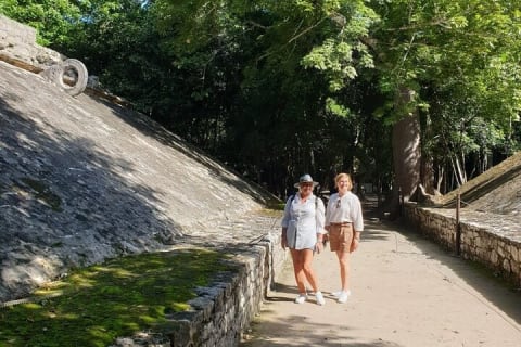 Cobá Archaeological Site, Monkey Habitat + Lunch Private SUV Tour — photo 5