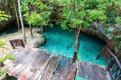Cenote 2 Ojos and Grand Cenote with Tulum Ruins Guided Tour — photo 3