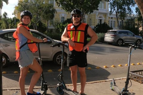 Mérida en trottinette électrique : Paseo de Montejo et parc La Plancha — photo 1