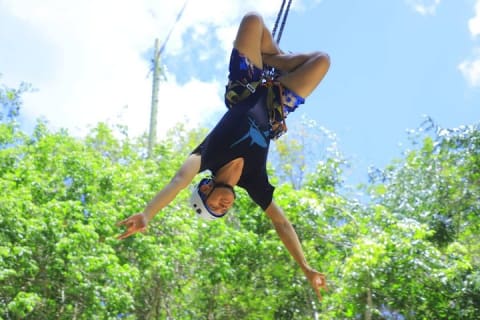 Top Ziplines in Mexico with Cenote, Bungee, snack & transport — photo 13