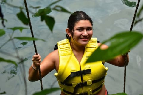 Jungle Zipline adventure with Cenote, Bungee swing and lunch — photo 2