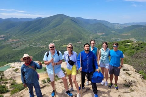 Hierve el Agua 2.5 hours, Mitla, Tule, Rugs and Mezcal for a Day — photo 1