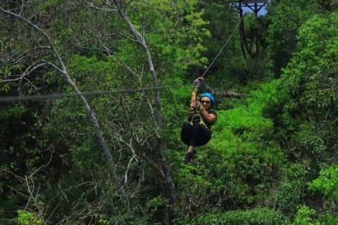 Jungle Adventure from Cancun: Ziplines, Bungee swing and Cenote — photo 3