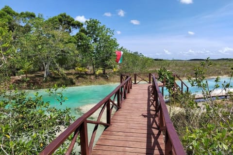 Excursion à Bacalar + Cenote Azul (tous les samedis) — photo 3