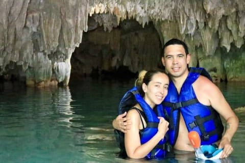 Tulum Jungle 1KM Zipline+ATV+Cenote+Water Zipline & Rappel — photo 10