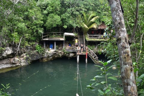Unforgettable Zipline experience with cenote, snack and transport — photo 10
