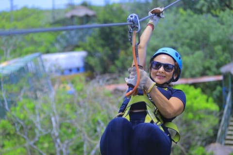 Jungle Adventure from Cancun: ziplines, cenote, snacks and fun! — photo 6