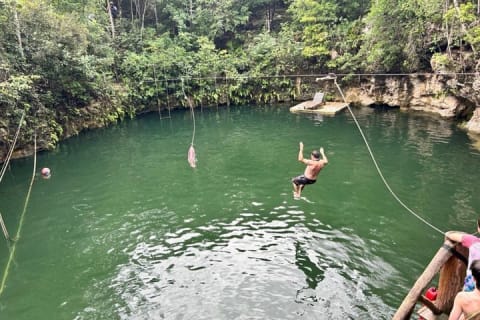 Jungle Adventure from Cancun: ziplines, cenote, snacks and fun! — photo 14