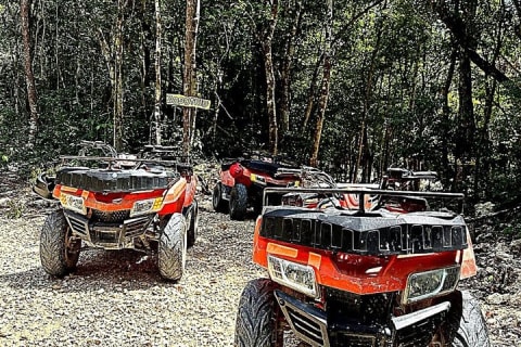 Akumal VIP ATV Adventure Cenote and Zipline with Pickup — photo 3