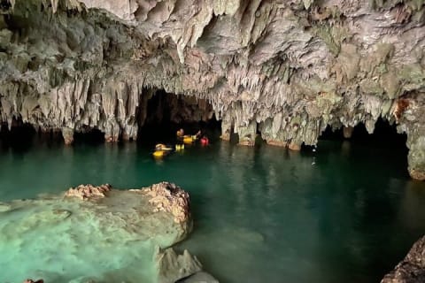 Tulum Jungle 1KM Zipline+ATV+Cenote+Water Zipline & Rappel — photo 14