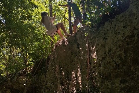 Tulum Jungle 1KM Zipline+ATV+Cenote+Water Zipline & Rappel — photo 5