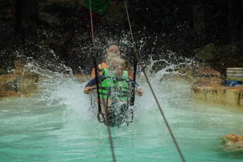 Tulum Jungle 1KM Zipline+ATV+Cenote+Water Zipline & Rappel — photo 7