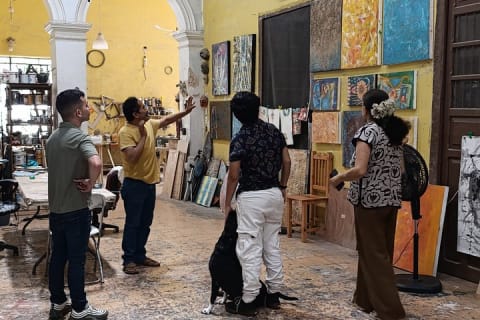 Visites privées d'ateliers d'artistes à Mérida avec un conservateur d'art contemporain — photo 3