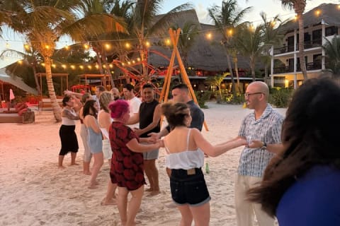 Tulum Salsa class at the Beach — photo 9