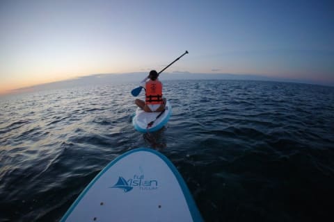 Tulum Sunrise on Sup Paddle board — photo 5
