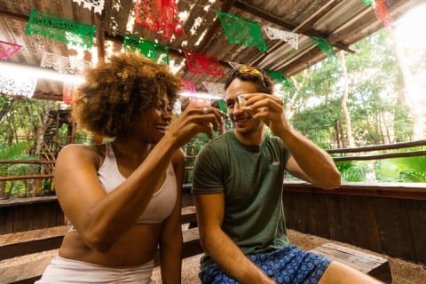 ATV Jungle Adventure with Ziplines, Cenote & Tulum Pickup — photo 5