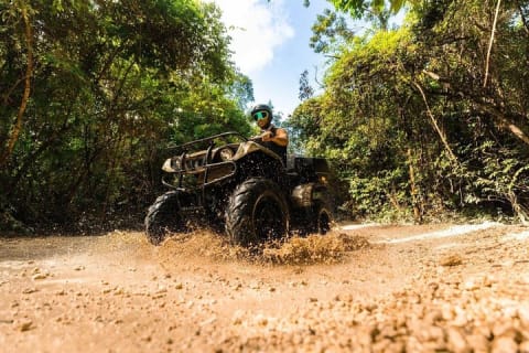ATV Jungle Adventure with Ziplines, Cenote & Tulum Pickup — photo 8